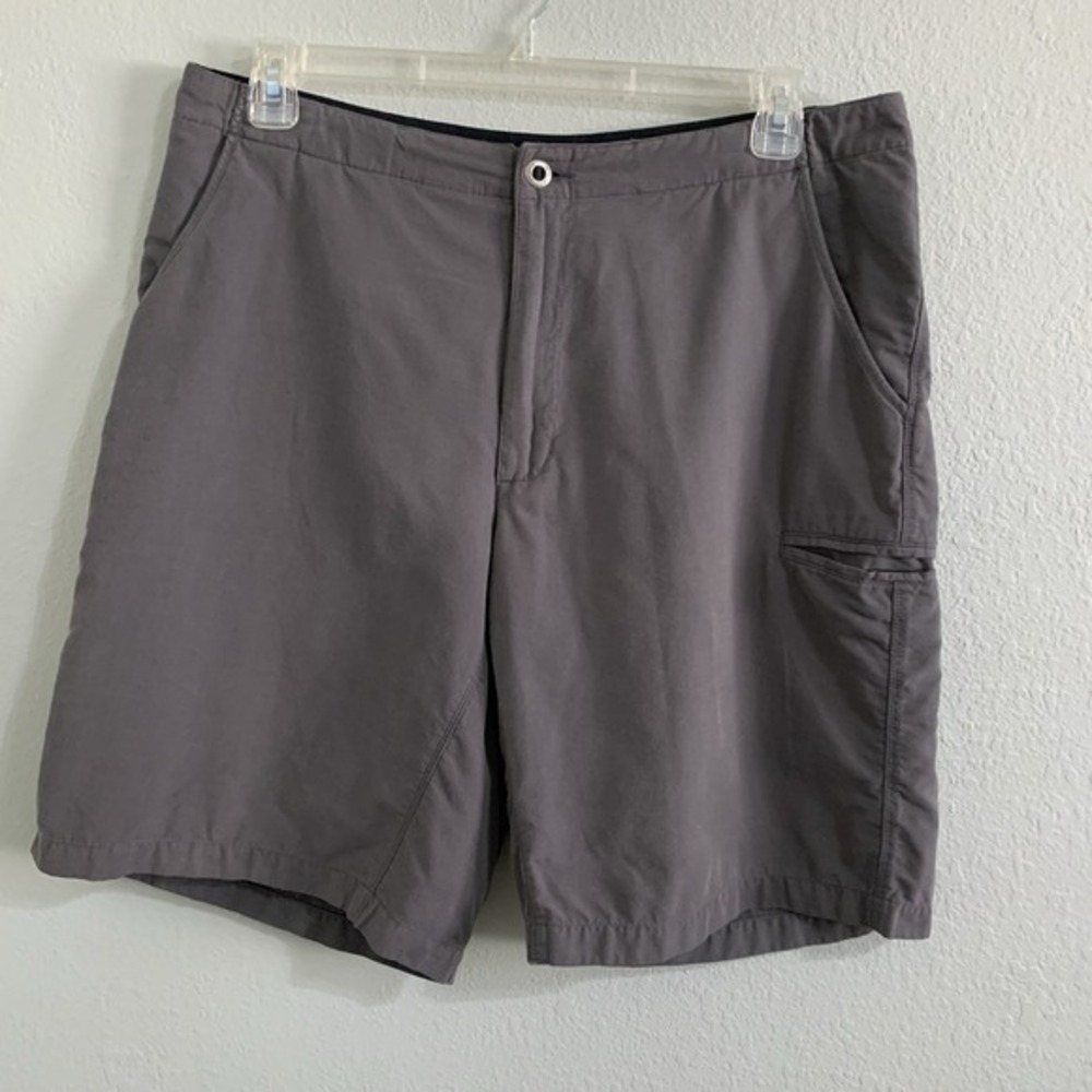Patagonia Men's Hiking‎ Shorts Gray Size 36 Outdoor Trail Lightweight